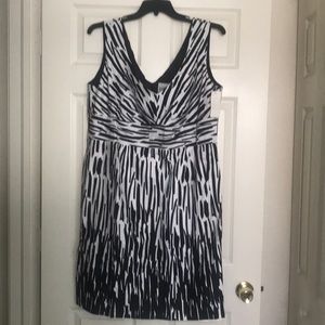 Black and White Dress by JustInThymeLtd. Size 18W
